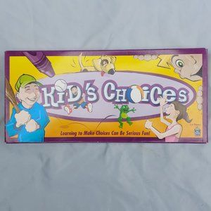 Kids Choices Game Homeschool Youth Group Ministry 2005 Faithkidz